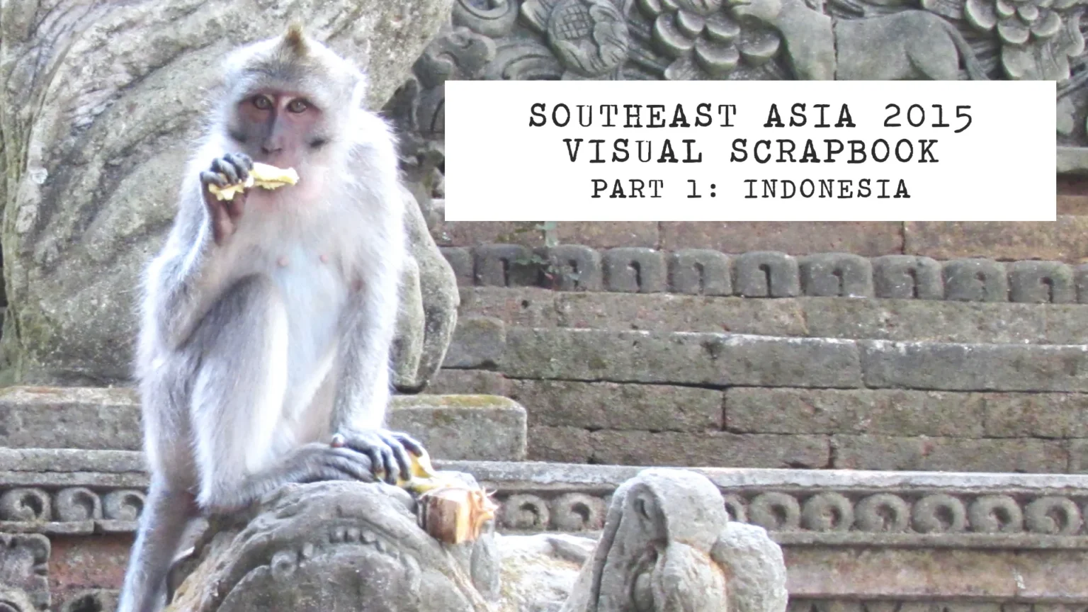 southeast asia 2015 visual scrapbook part 1: indonesia